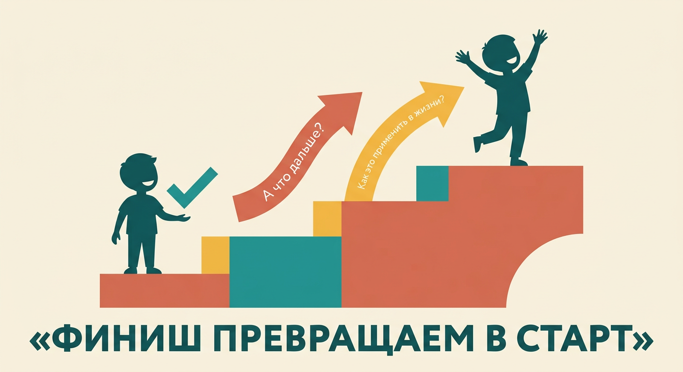 Лестница вопросов: финиш превращаем в старт